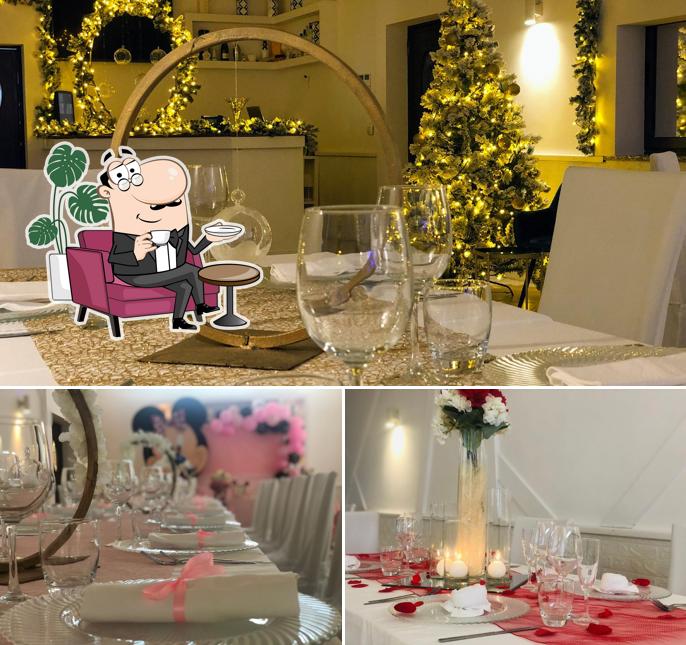 Gli interni di Roca Club Ristorante Pizzeria Eventi Giardino