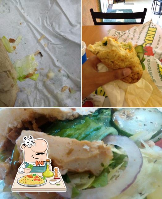 Comida em Subway