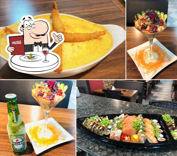 Platos en Sushi Lounge