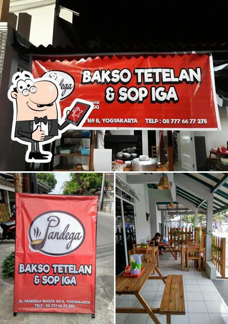 Bakso Tetelan And Sop Iga Pandega Restaurant Sendangadi