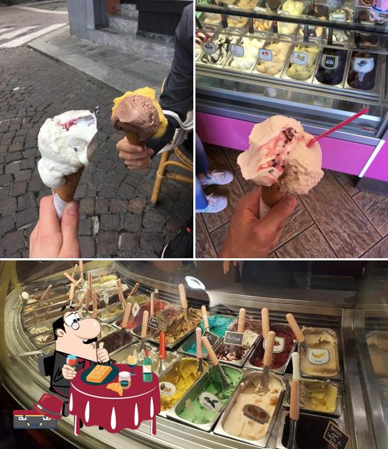 Gelateria del Duomo di Pa.Zu. propone un'ampia selezione di dessert