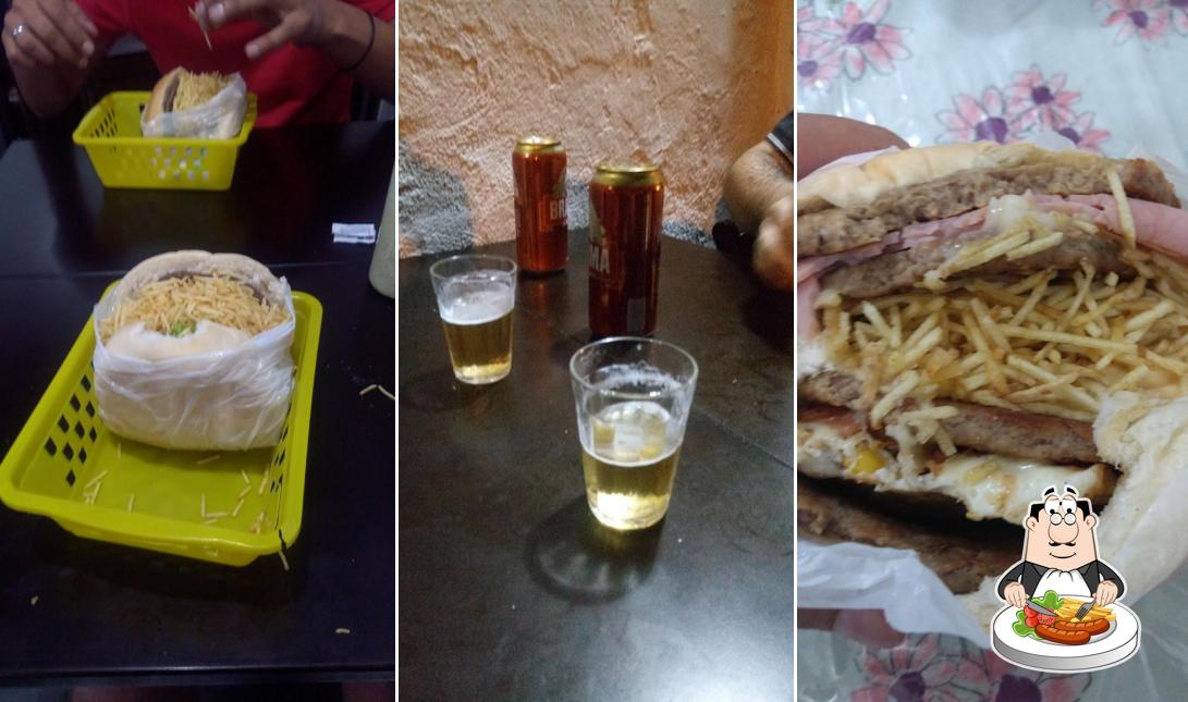 Comida em Theus Burguer