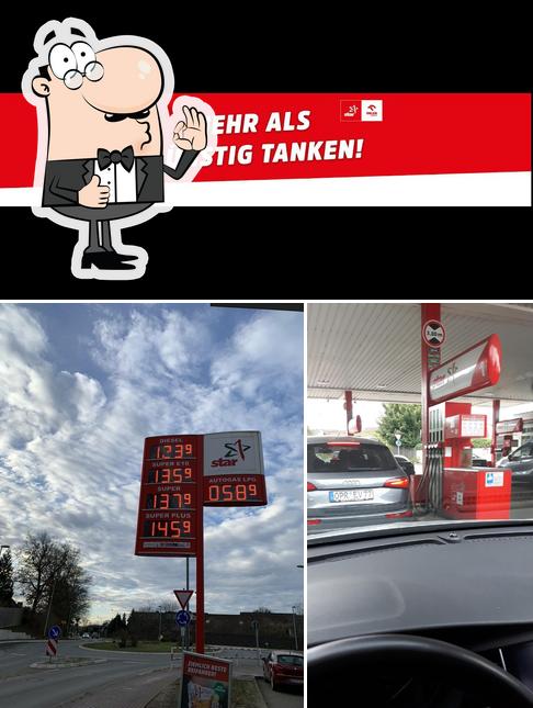 Look at this image of star Tankstelle