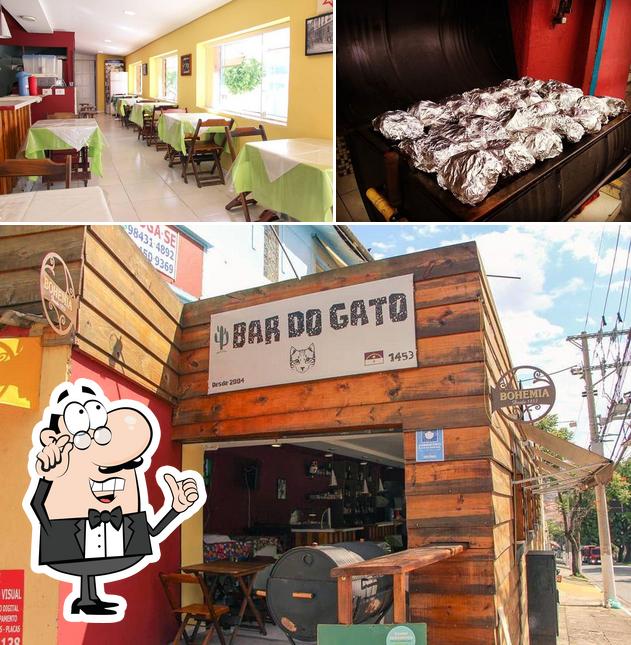 Интерьер "Bar do Gato"