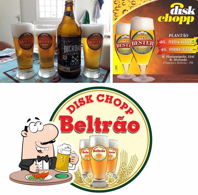 DISK CHOPP BELTRÃO - Vários estilos de chopp fornece uma opção de cervejas