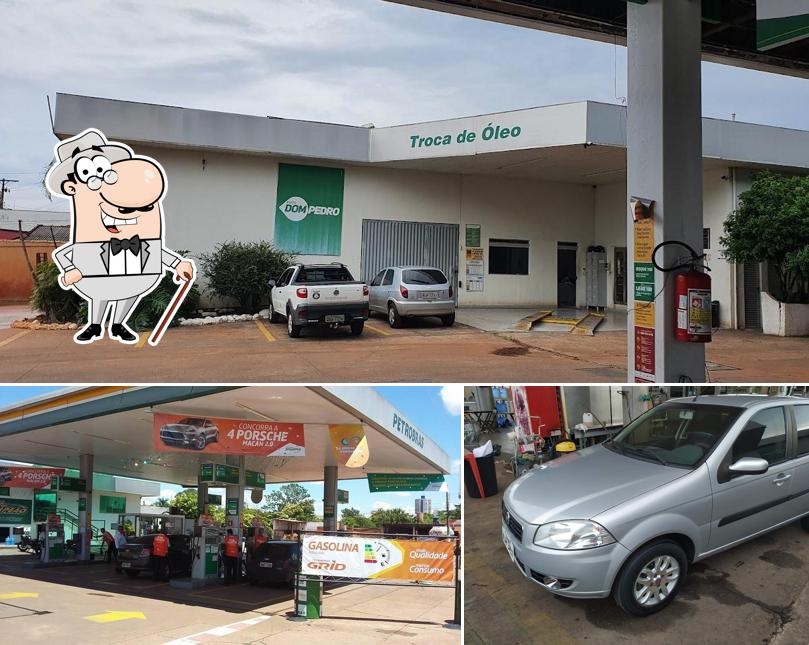 Veja imagens do exterior do Posto Petrobras