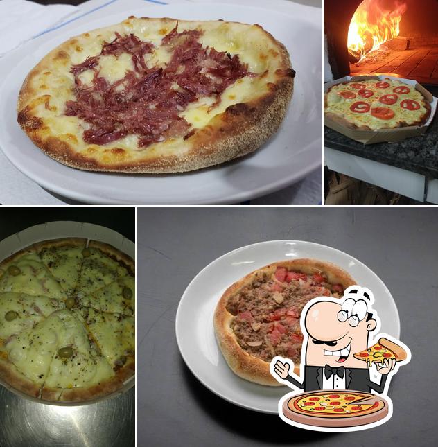 Experimente pizza no Pizzeria Regalo D'oro