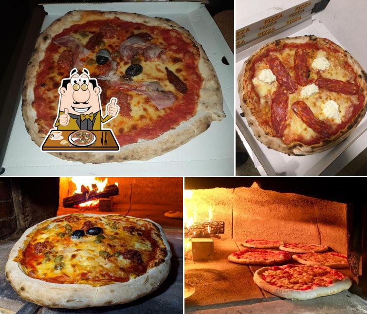 A Pizzeria Sapori Di Calabria, puoi assaggiare una bella pizza