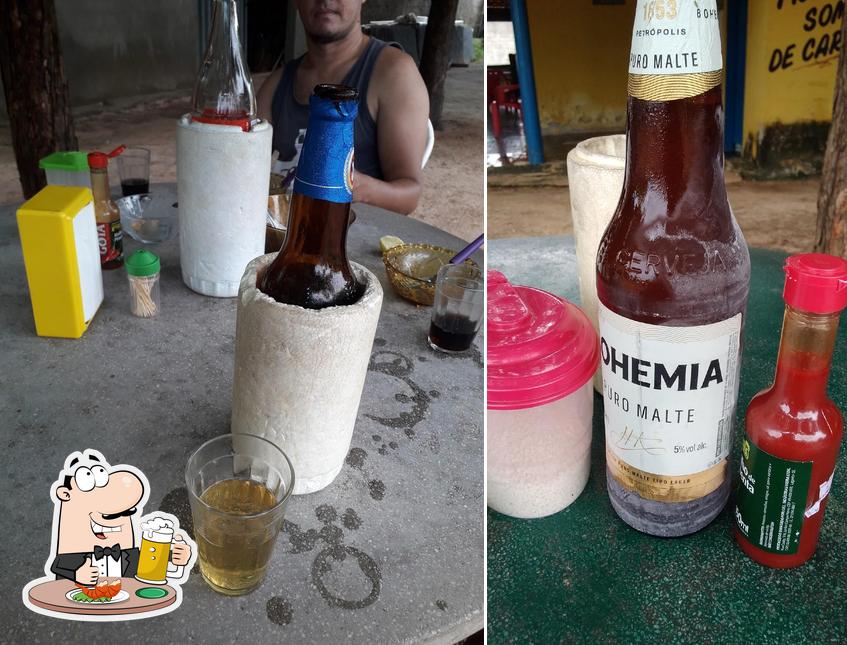 Peça uma tulipa de cerveja leve ou escura