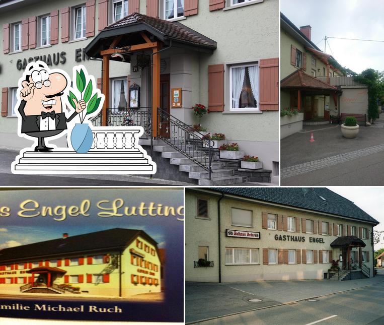 La parte exterior de Hotel Restaurant Engel Luttingen