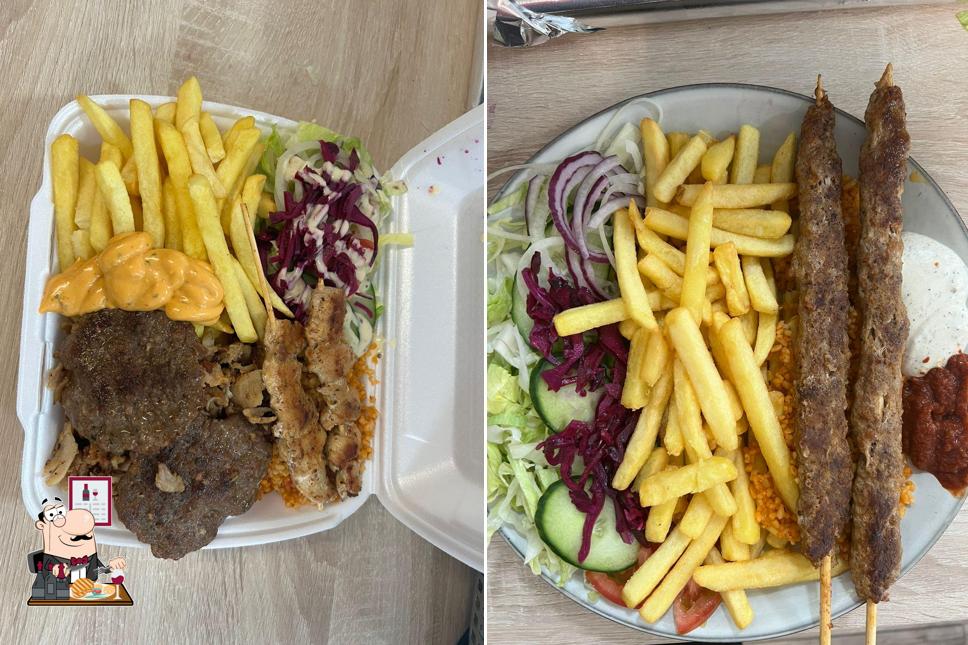 Prenez des plats à base de viande à Los Turcos Döner