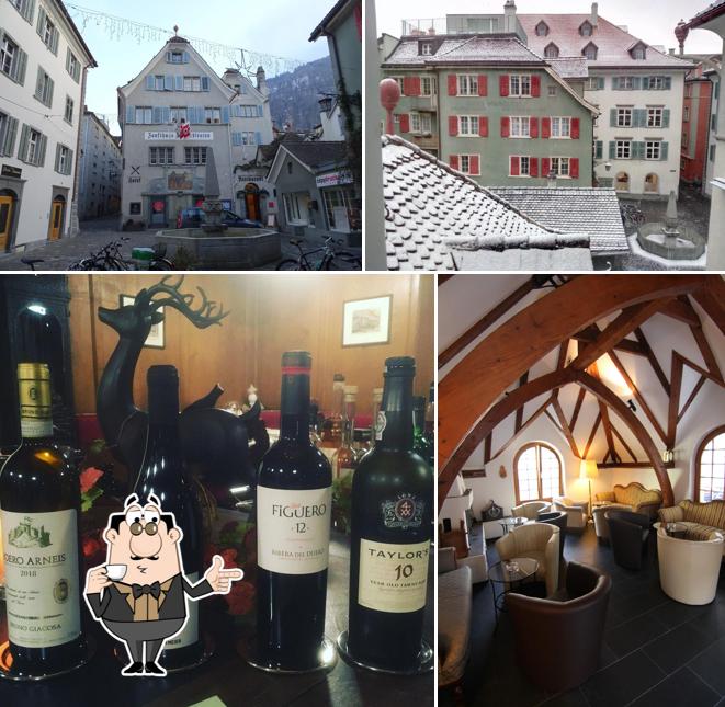 Goditi qualcosa da bere a Gilde Restaurant & Hotel Zunfthaus zur Rebleuten