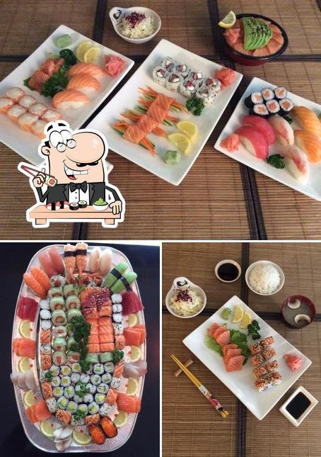 Choisissez de nombreuses options de sushi