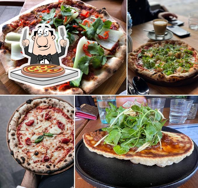 Try out pizza at Whitton Eveleigh Restaurant