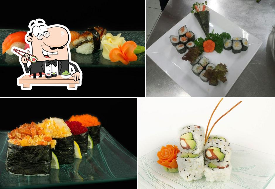 Les sushi sont servis à Kisu Sushi