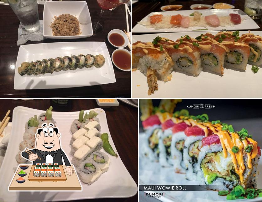 Treat yourself to sushi at Kumori Sushi & Teppanyaki Nolana