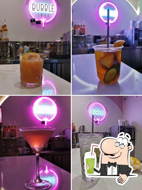 Enjoy a beverage at Bubble tree