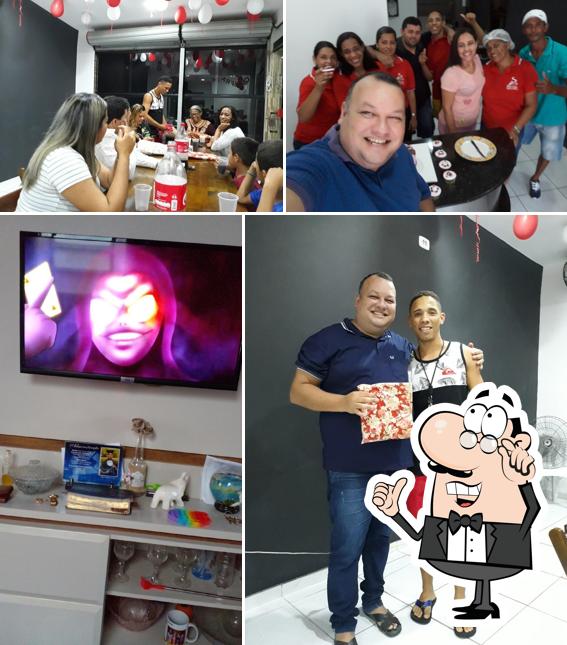 O interior do Padaria e Pizzaria Moria