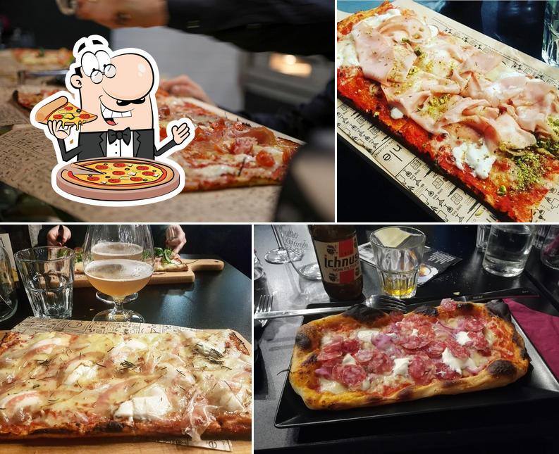 Scegli tra le molte varianti di pizza