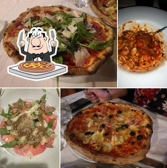 Scegli una pizza a Hotel Ristorante Aeclanum