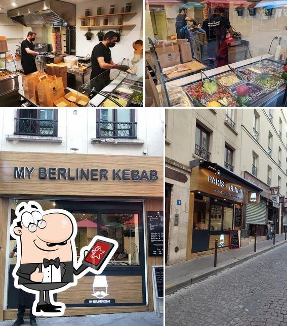 Vérifiez l’image affichant la extérieur et intérieur concernant PARIS-BERLIN le kebab qui vient de l’est