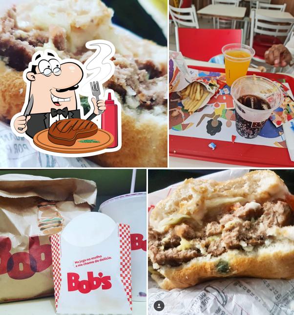 Experimente pratos de carne no Bob's Burger - Rua Barata Ribeiro