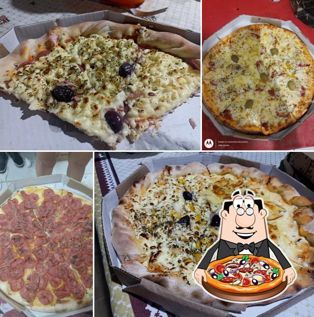 Escolha pizza no Da Vinti Pizzaria Do João