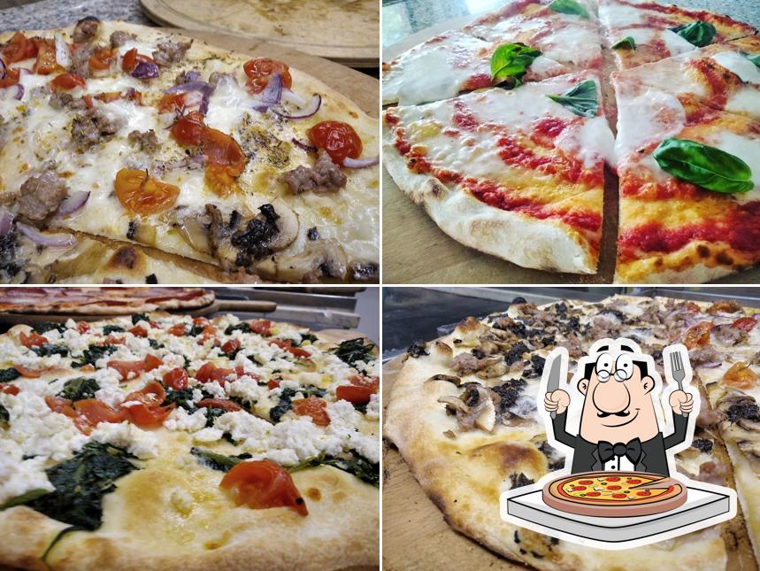 A La Pizzetta, puoi assaggiare una bella pizza