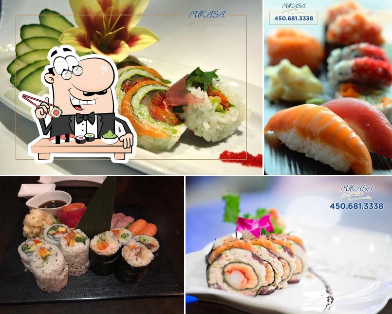 Choisissez de nombreuses options de sushi