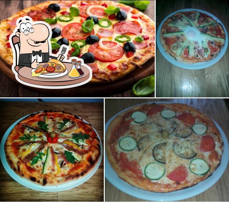 Get pizza at Casa nostra