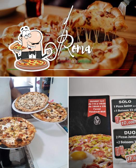 Commandez des pizzas à Diroma pizza