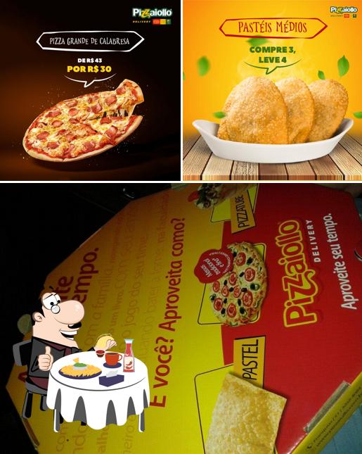 Prato de queijo em Pizzaiollo Delivery