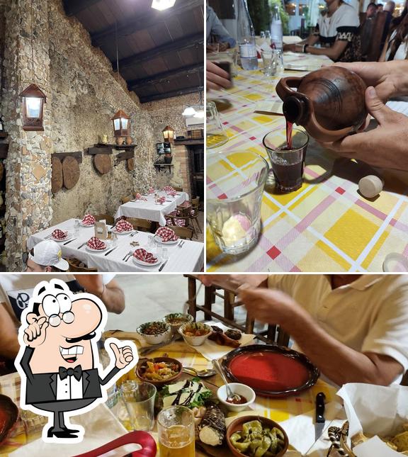 L'intérieur de Ristorante Le Grotte di Torre Galea