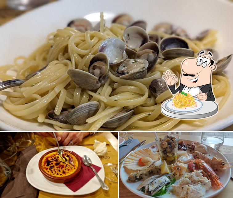 Spaghetti alla carbonara al Osteria Ae Saracche
