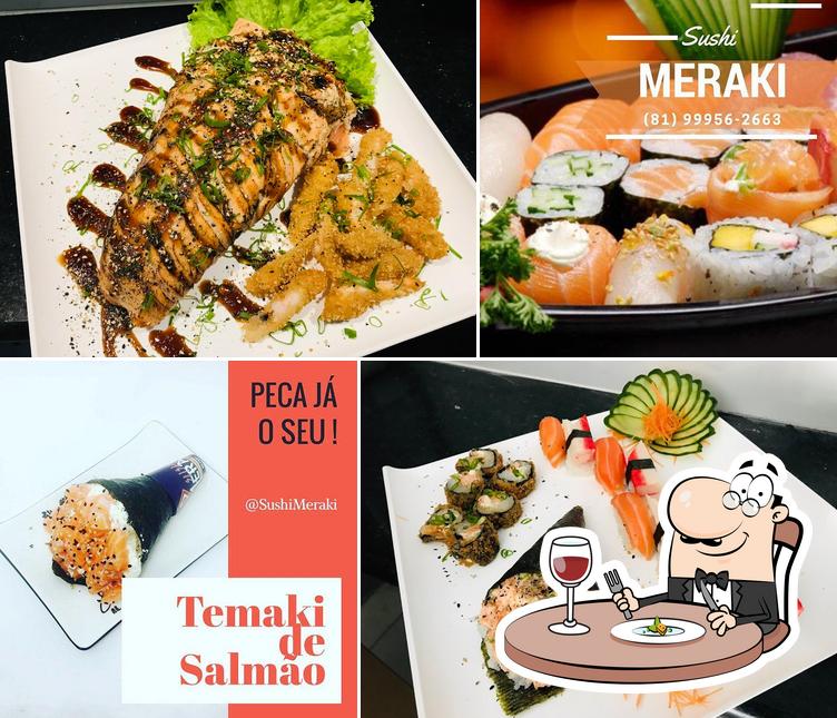 Platos en Sushi Meraki - Restaurante e Delivery