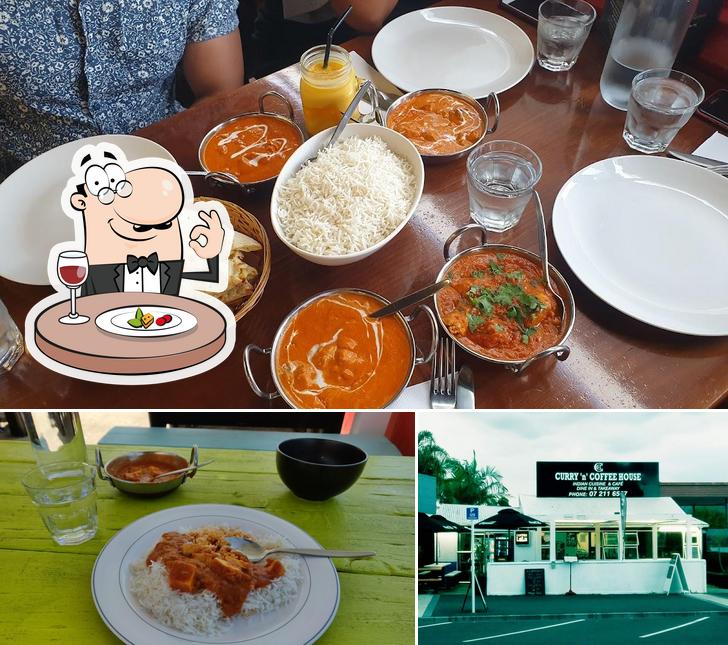 Еда в "Curry n Coffee House Indian Restaurant Whitianga"