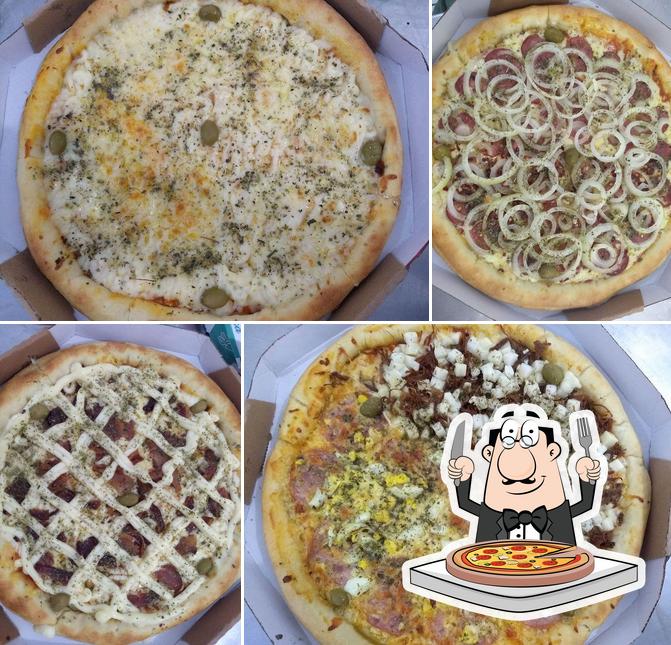 Consiga diversos variedades de pizza