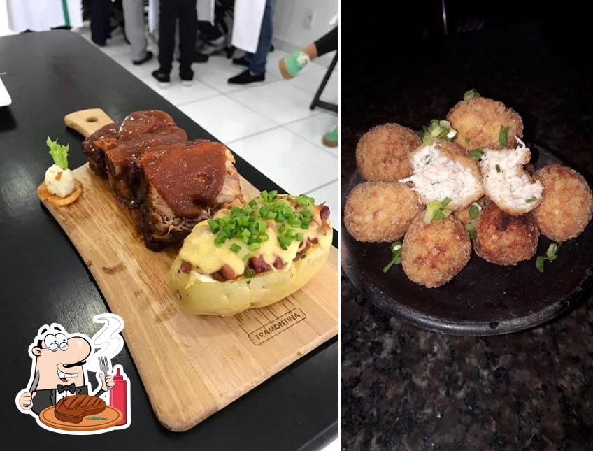 Peça pratos de carne no III Coluna's Gourmet