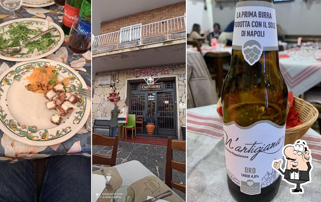 Dai un'occhiata agli interni di L'osteria Di Canterbury