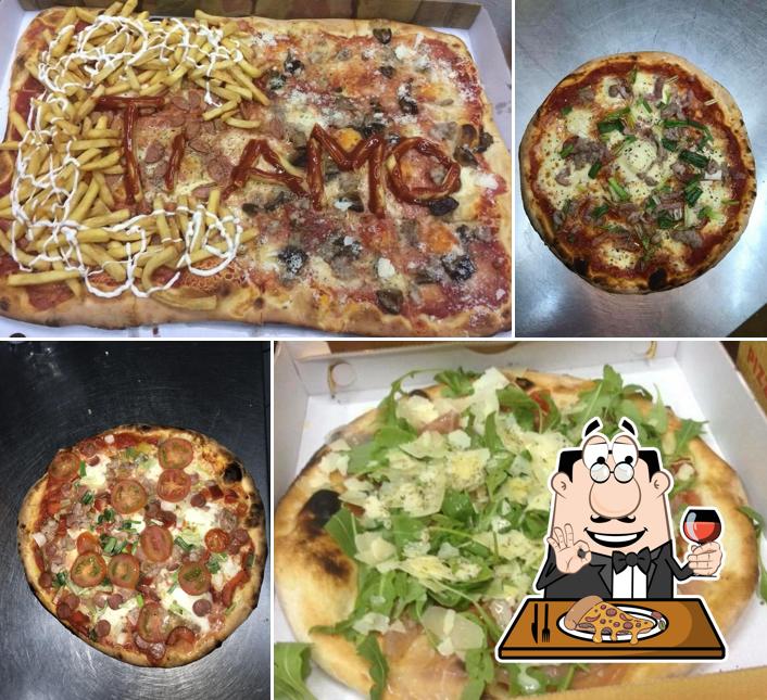 Try out pizza at Pizzeria Magic Pizza