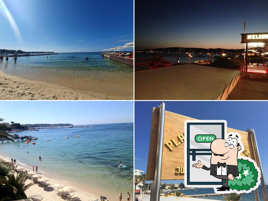 Vous pouvez prendre un bol d'air frais à l'extérieur Plage Le Colombier