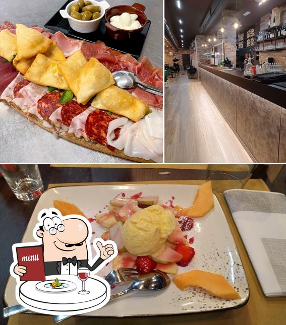 Questa è la immagine che mostra la cibo e bancone da bar di GP Bistrot