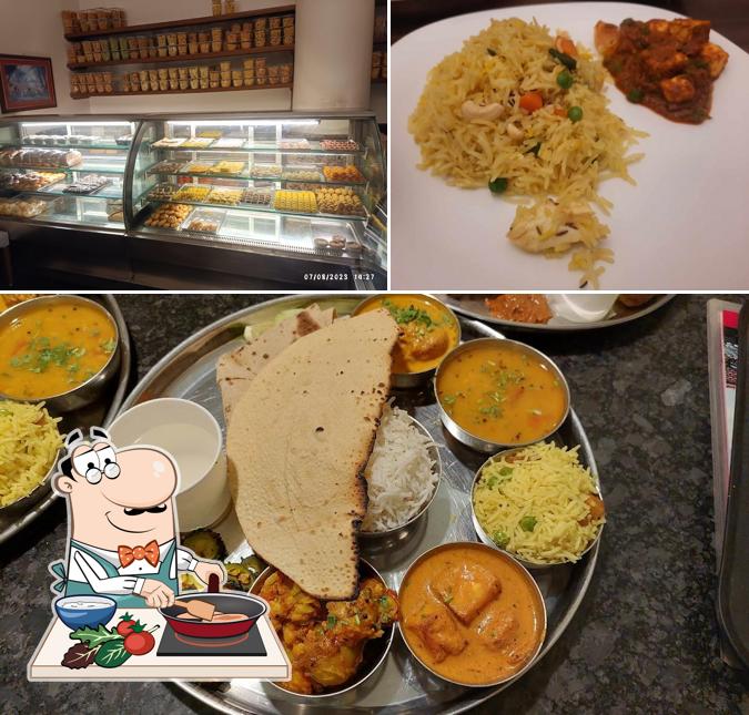 Chicken curry at Govinda's