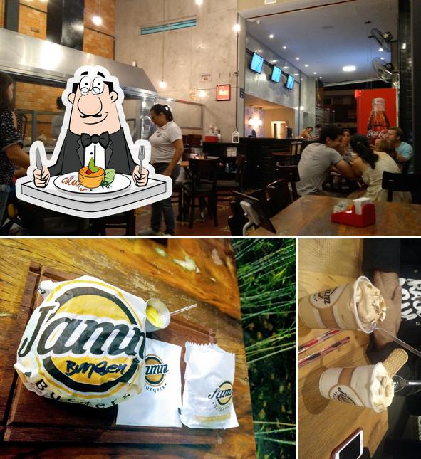 O Jamm Burger se destaca pelo comida e interior