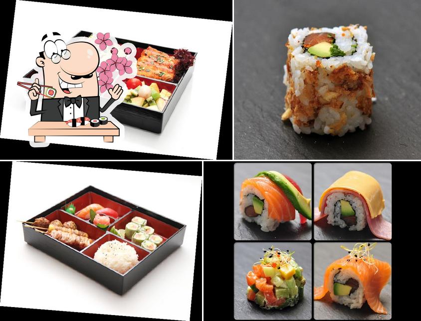 Les sushis sont des aliments célèbres provenant du Japon