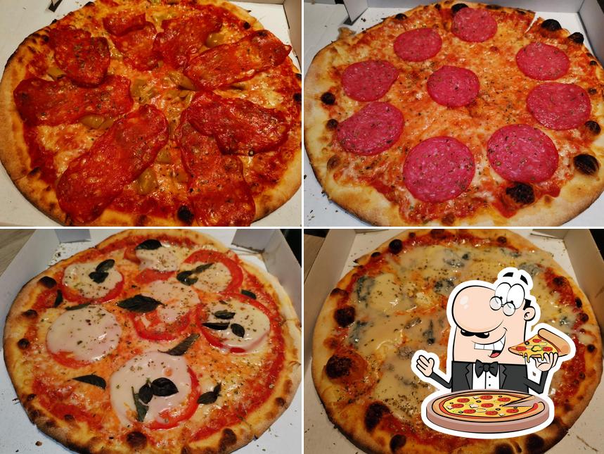 Попробуйте пиццу в "Pizzeria Tre Stelle"
