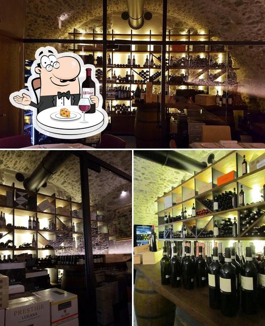 È gradevole godersi un bicchiere di vino a Parravicini Restaurant e Wine Bar