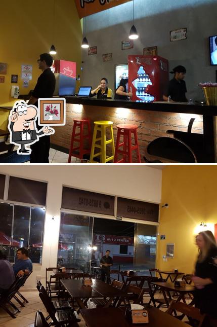 El interior de Rangula Fast Food