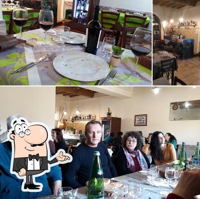 Gli interni di Trattoria La Saracena Di Macali Stefania