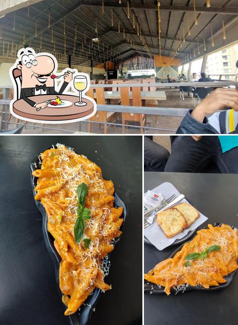 Among various things one can find food and exterior at Cafe Nirvana
